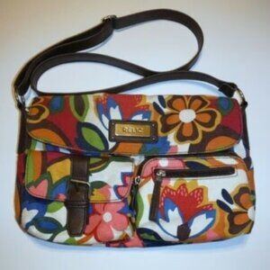 Relic - canvas floral crossbody purse